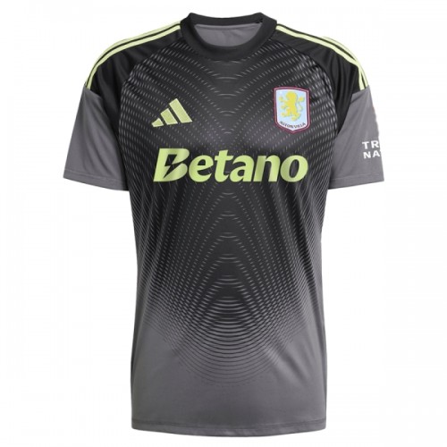 Officiële Voetbalshirt Doelman Aston Villa 2025-26 Zwarte - Heren Officiële Voetbalshirt Doelman Aston Villa 2025-26 Zwarte - Heren